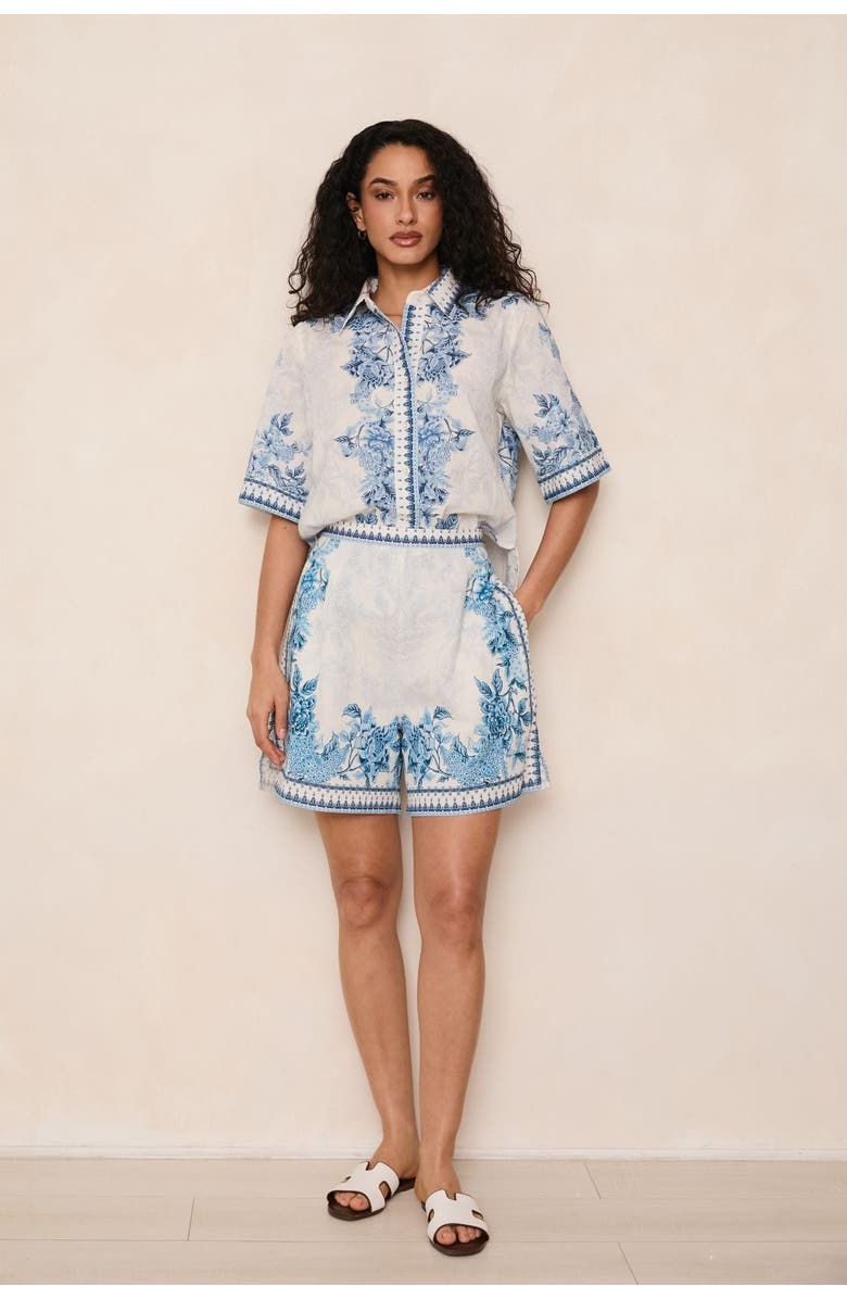 RAISHMA Ethel Shirt, Alternate, color, Blue