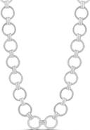 SHYMI Round Link Statement Necklace