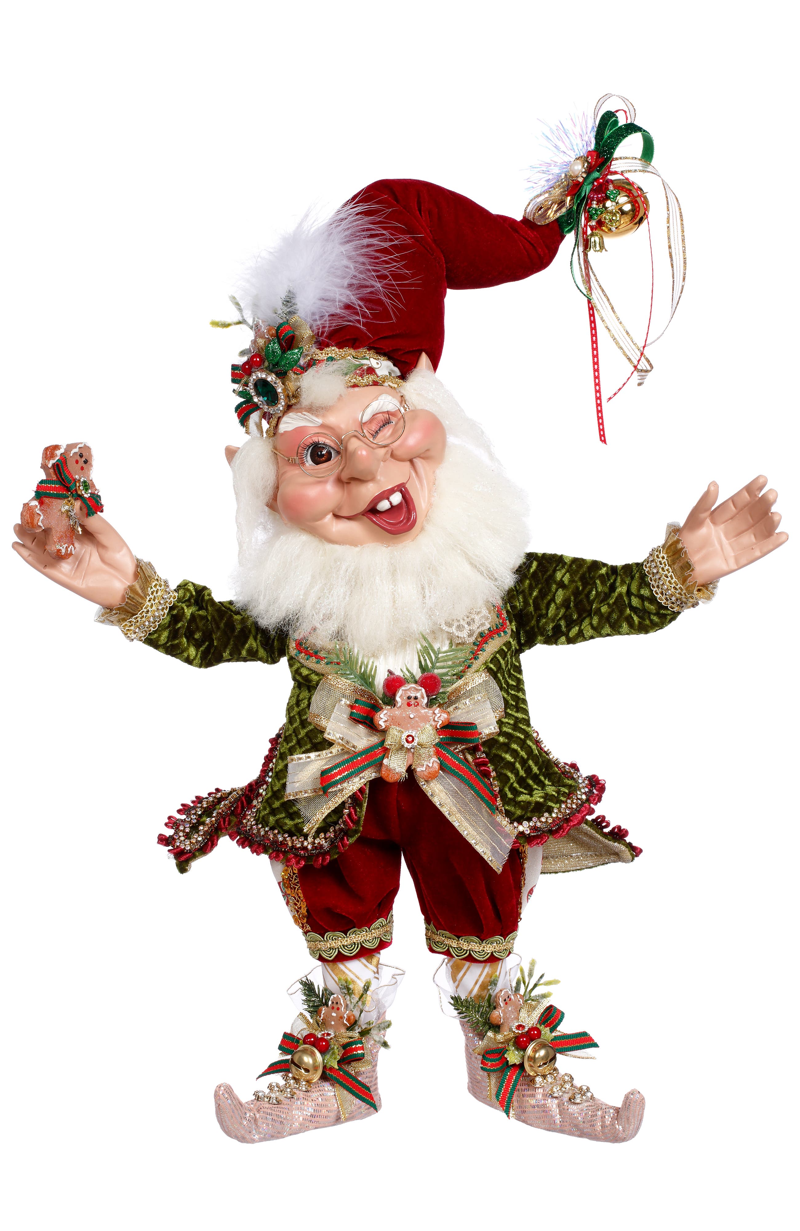 Mark Roberts Cookies And Milk Elf, Medium In Multi