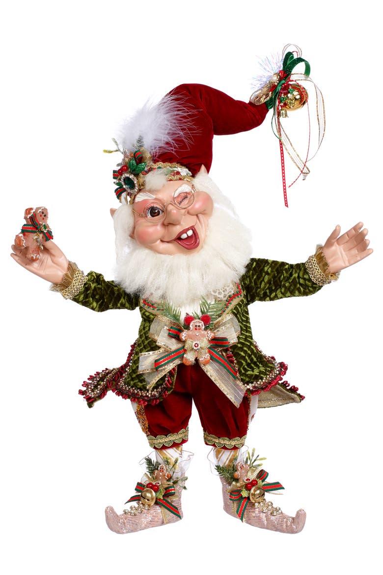 Cookies and Milk Elf, Medium, Main, color, Red