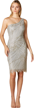 LARA New York One Shoulder Cocktail Gown