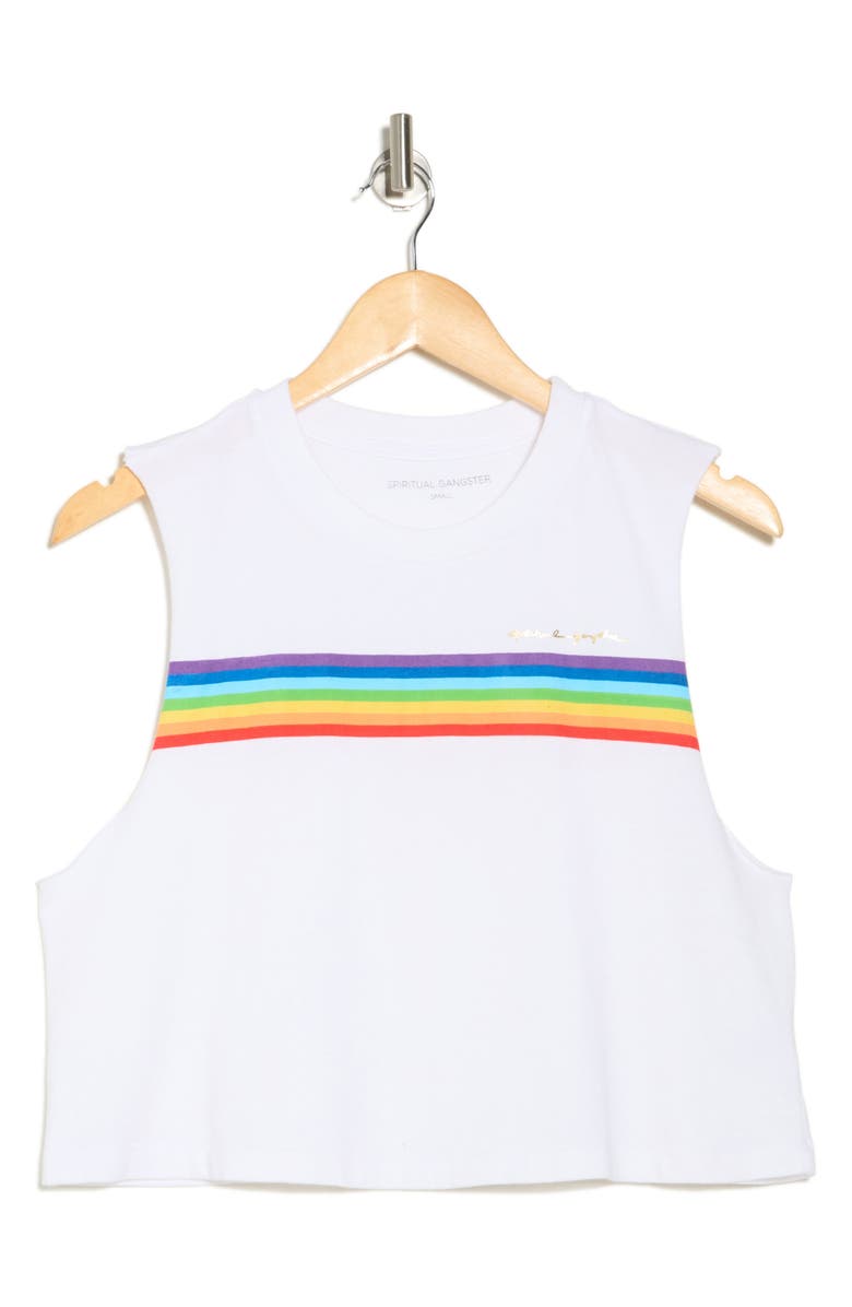 Spiritual Gangster Rays Callie Crop Tank, Alternate, color,