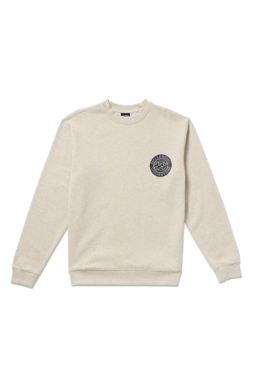 Billabong Short Sands Crewneck Sweatshirt In Neutral