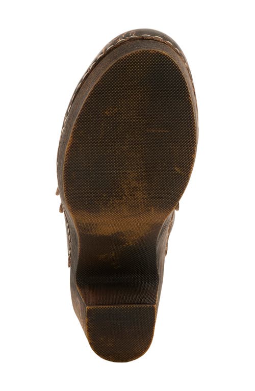 L'artiste By Spring Step Calliroe Platform Clog In Multi