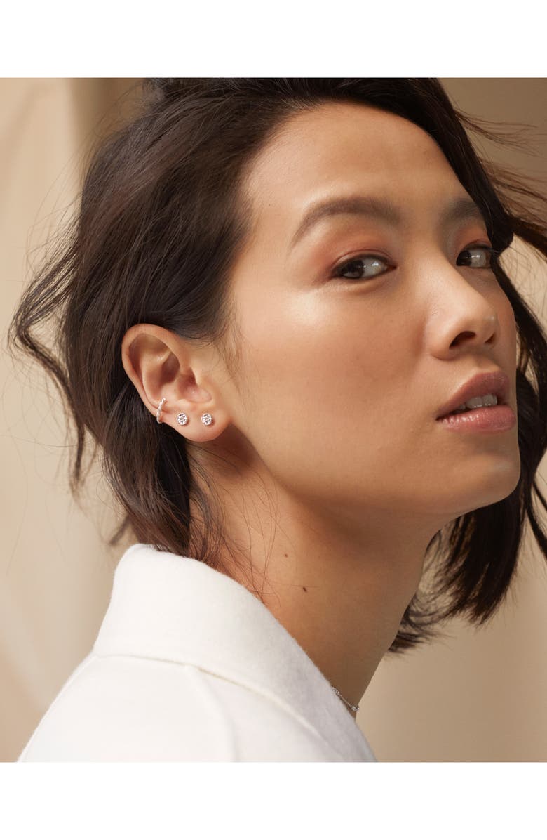 Monica Vinader Essential Diamond Stud Earrings, Alternate, color,