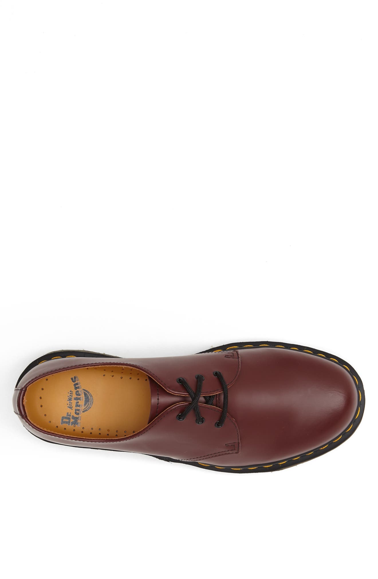 Dr. Martens 1461 Gibson Derby, Alternate, color, Cherry Smooth