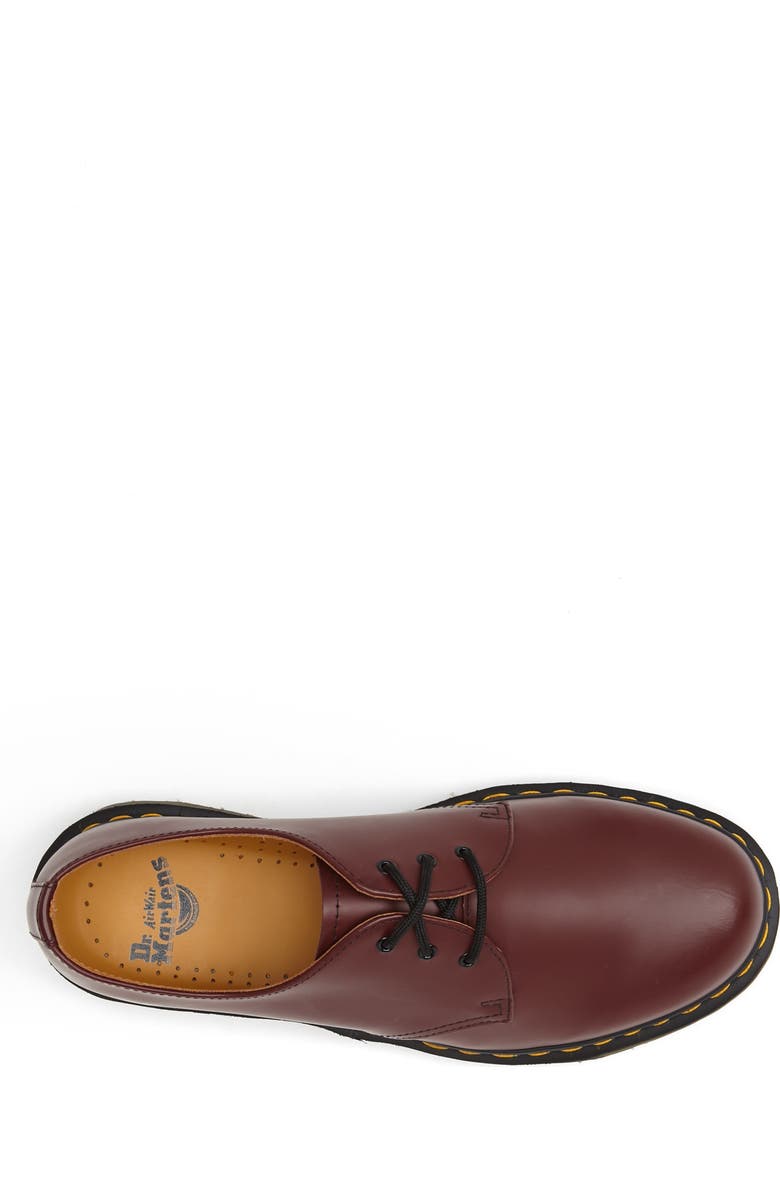 Dr. Martens 1461 Gibson Derby, Alternate, color, Cherry Smooth