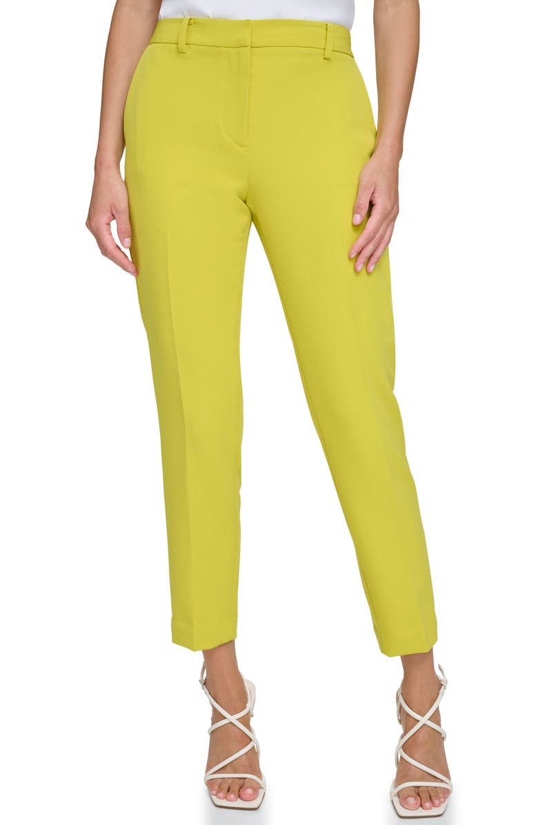 DKNY Essex Straight Leg Ankle Pants, Alternate, color,