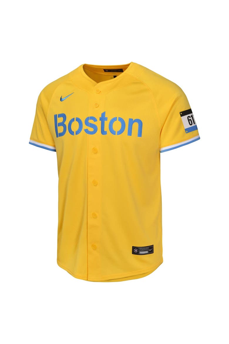Youth Nike David Ortiz Gold Boston Red Sox City Connect Limited Player Jersey, Alternate, color, Gold