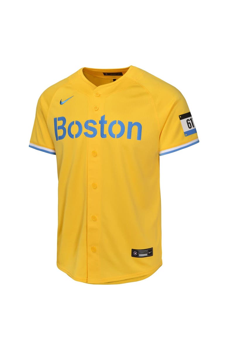 Nike Youth Nike David Ortiz Gold Boston Red Sox City Connect Limited Player Jersey, Alternate, color, Gold