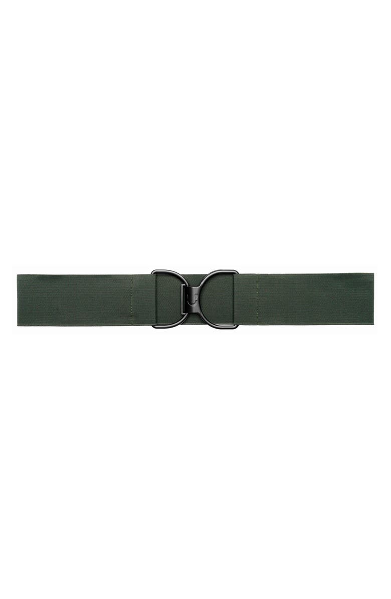RUESPARI Pine & Matte Black Clasp Stretch Belt, Main, color,