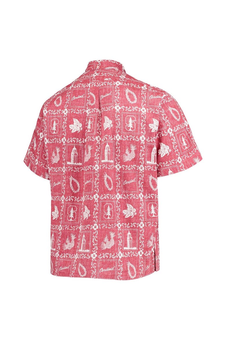 Men's Reyn Spooner Cardinal Stanford Cardinal Classic Button-Down Shirt, Alternate, color, Cardinal