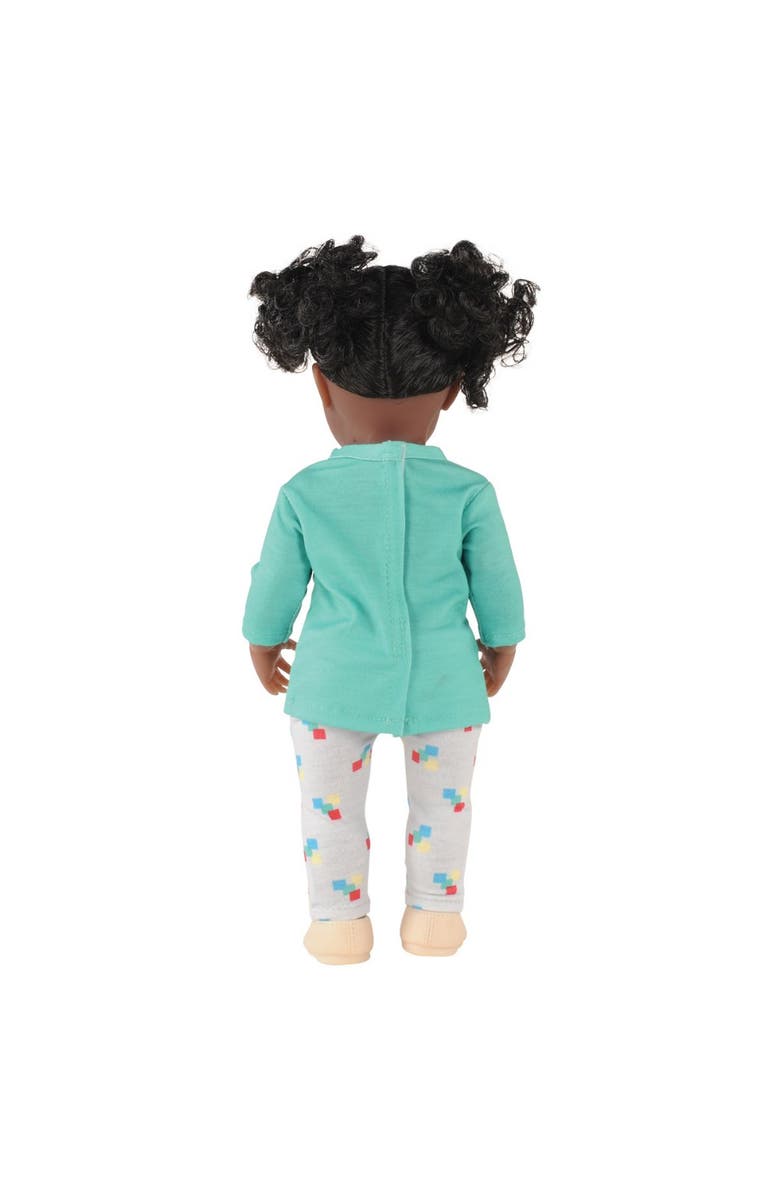 Kaplan Early Learning Company 13" Multiethnic Doll - African American Girl, Alternate, color, Multicolored
