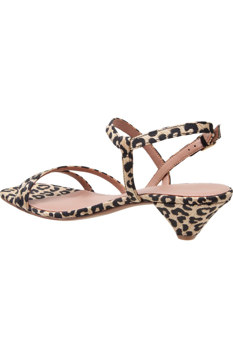 Linea Paolo Cannes Strappy Sandal, Alternate, color, Tan Leopard