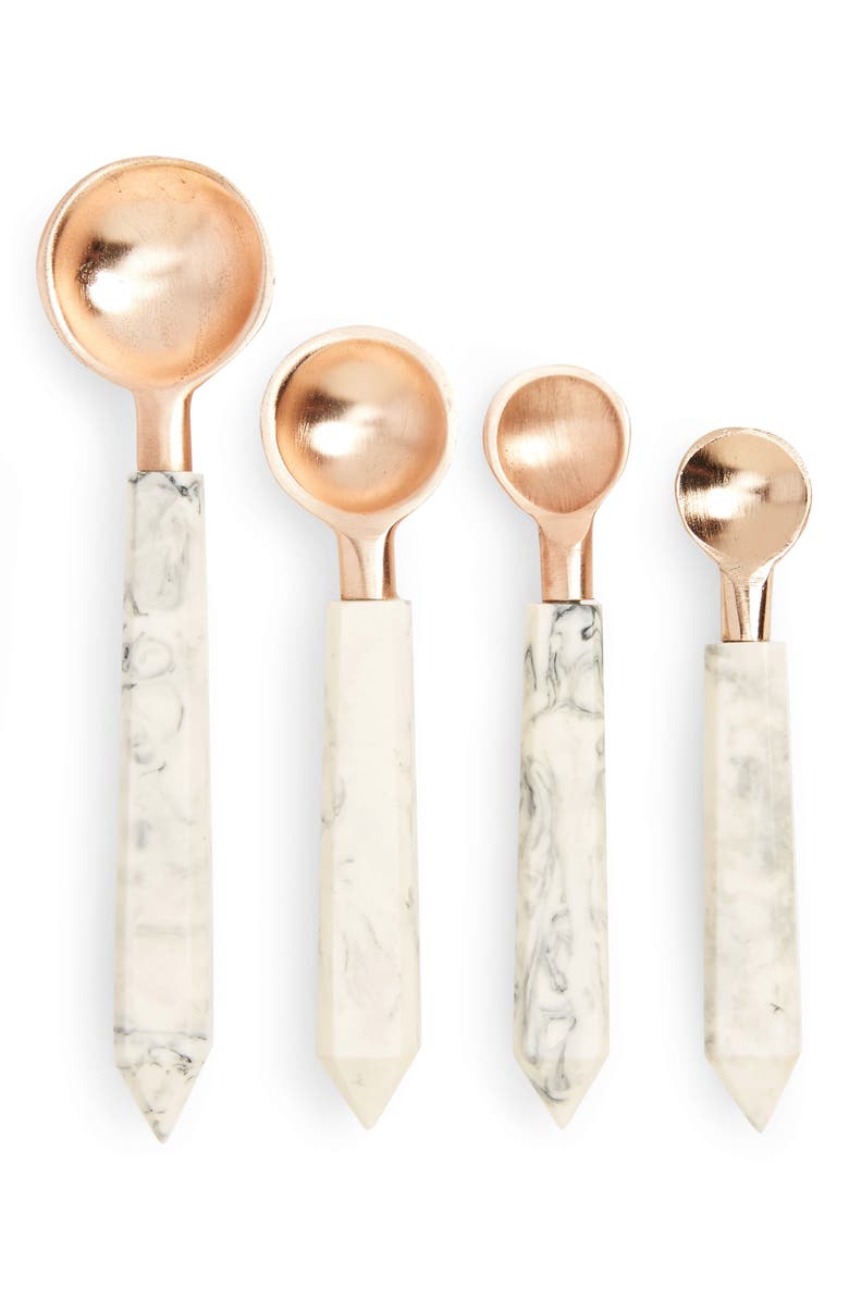 NORDSTROM AT HOME Set of 4 Measuring Spoons, Main, color,