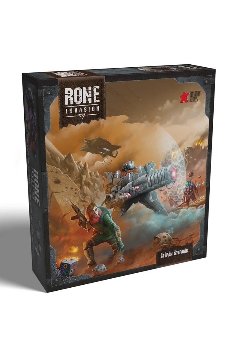 Bonjour Games Rone, Invasion Deck Building & Dice Crafting Board Game, Main, color, 