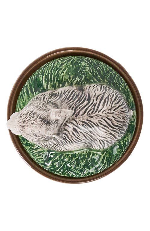 Juliska Forest Walk Rabbit Bowl With Lid In Multi