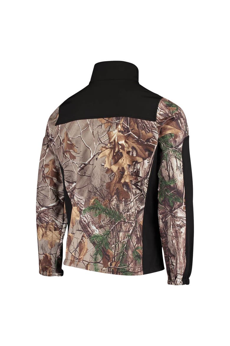 Men's Dunbrooke Realtree Camo/Black New Orleans Saints Circle Hunter Softshell Full-Zip Jacket, Alternate, color, Realtree Camo