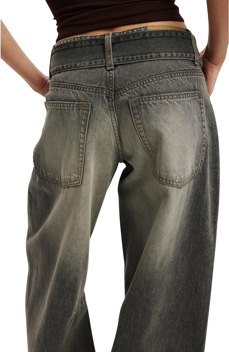 Cotton On Women's Low Barrel Jean, Alternate, color, Y2k Washed Grey