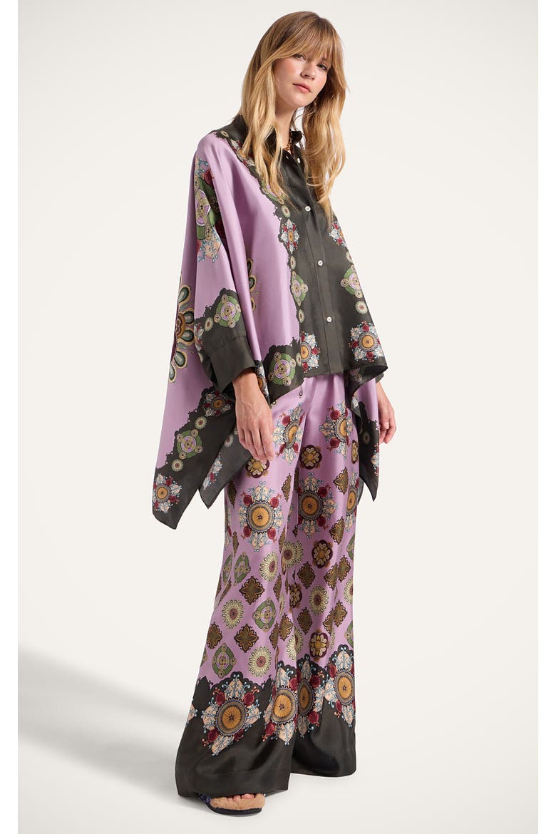 Foulard Shirt Placée, Main, color, Nucleus Placée Dusty Pink