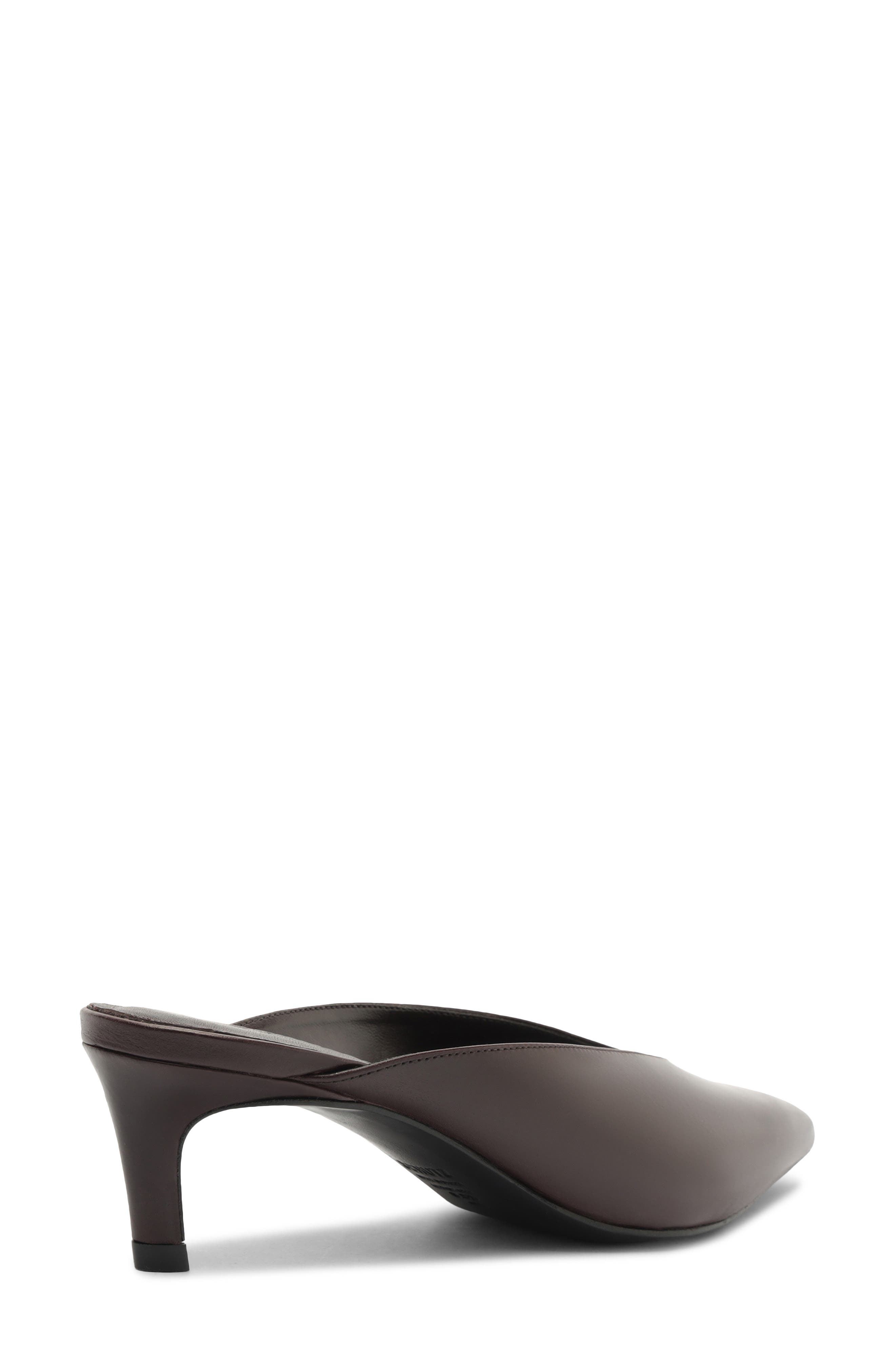 Schutz Loren Mule, Alternate, color, Dark Brown