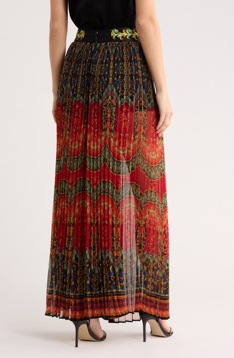 Alice + Olivia Copen Pleated Wide Leg Pants, Alternate, color, Love Note