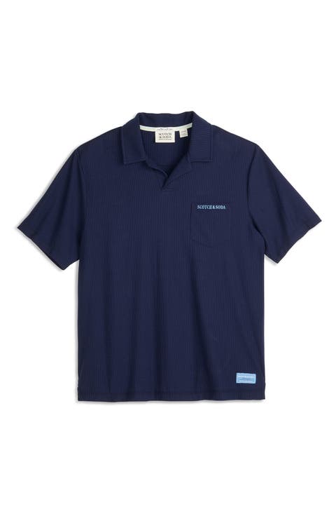 Johnny Collar Pocket Polo
