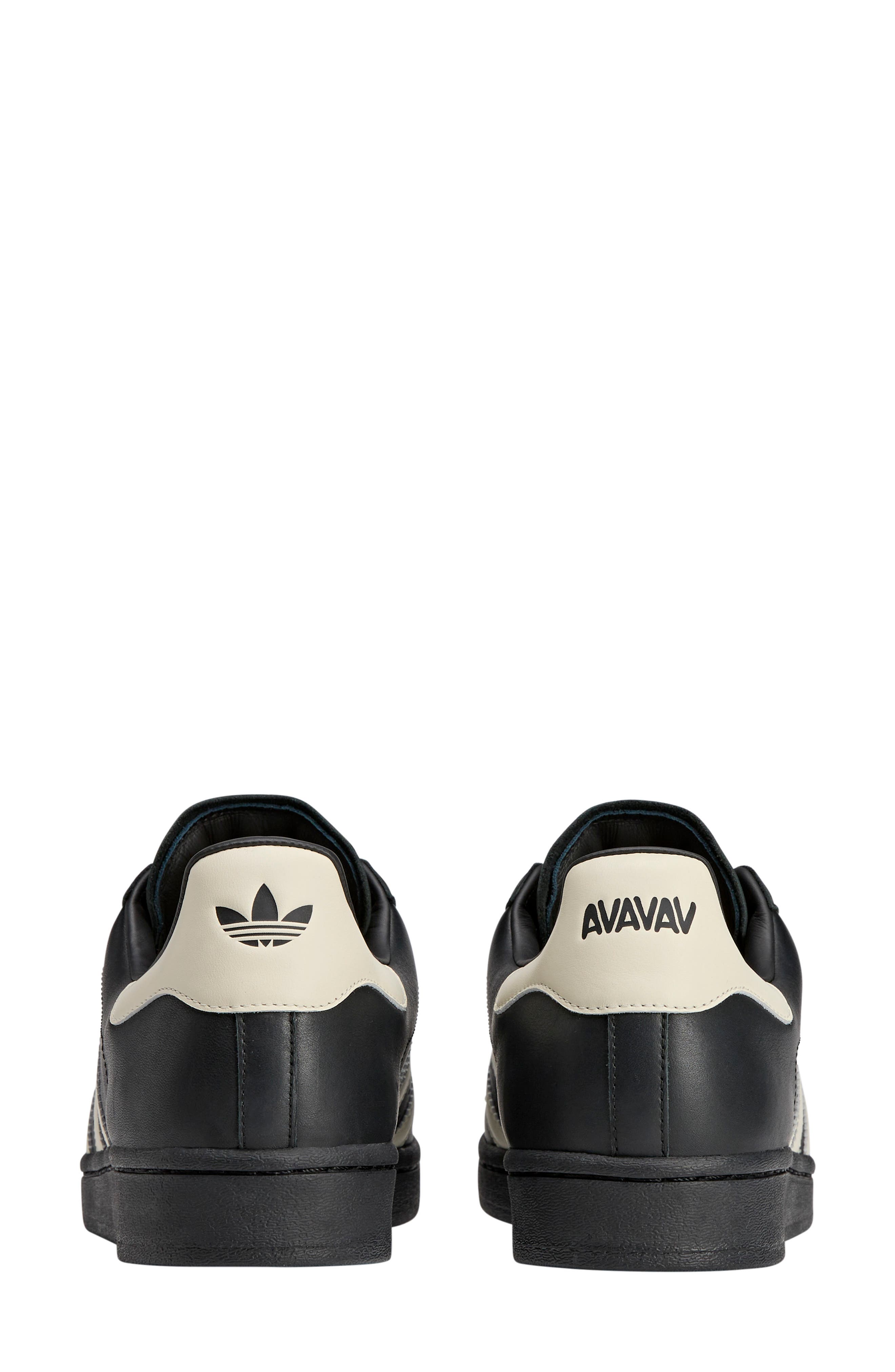 adidas x Avavav Superstar Superfinger Pack Sneaker, Alternate, color, Core Black