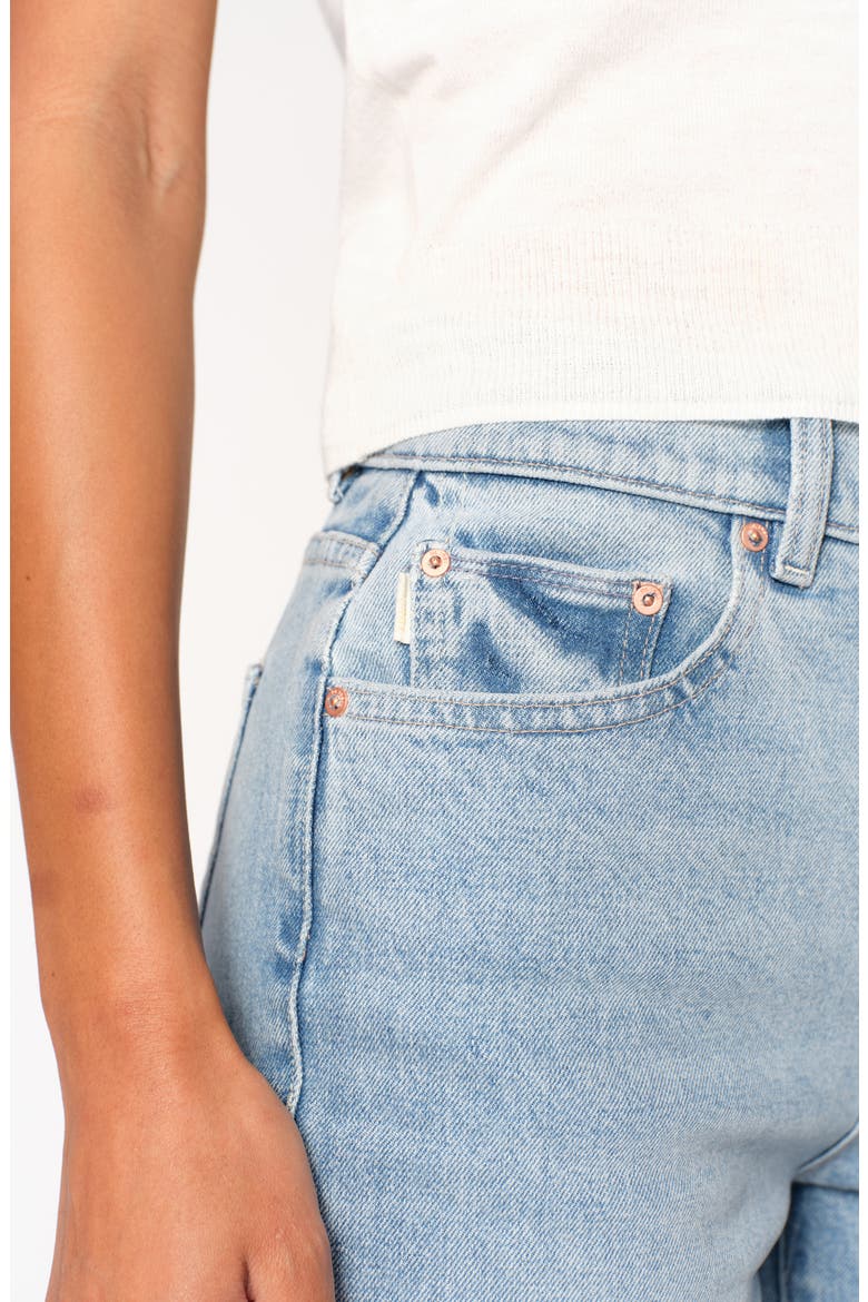 Patti High Waist Ankle Straight Leg Jeans, Alternate, color, ARUBA CUFFED VINTAGE