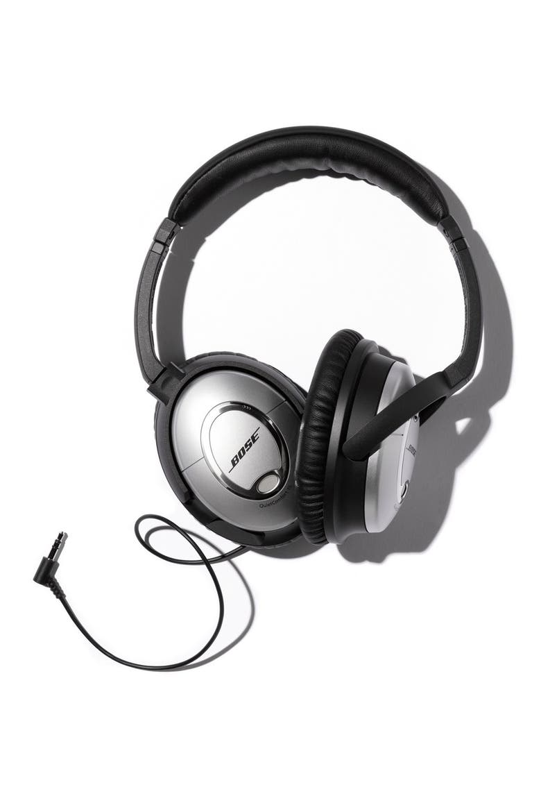 QuietComfort® 15 Acoustic Noise Cancelling® Headphones, Alternate, color, SILVER