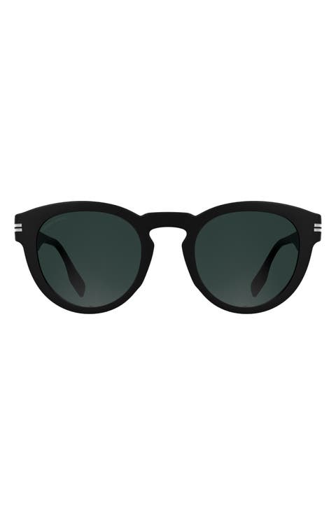 51mm Polarized Oval Sunglasses
