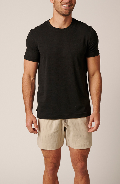 Leisure Lab Laid Back Linen Short In Sand
