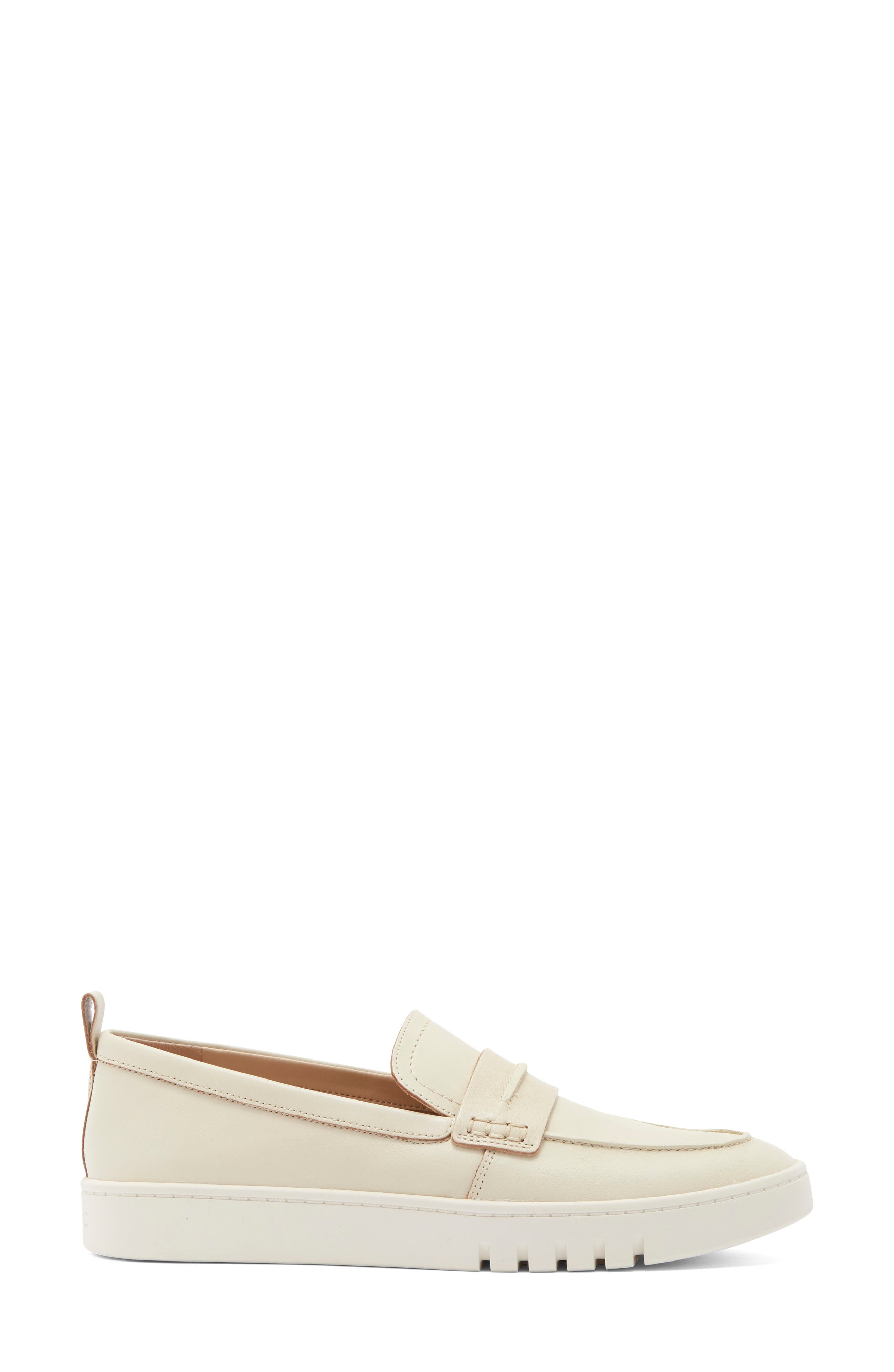 Chantel Penny Loafer Slip-On Sneaker, Alternate, color, TAUPE LEATHER
