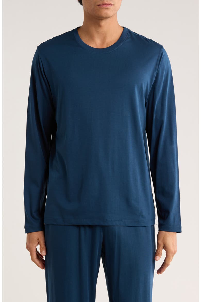Super Fine Cotton Blend Top, Main, color, DUST BLUE
