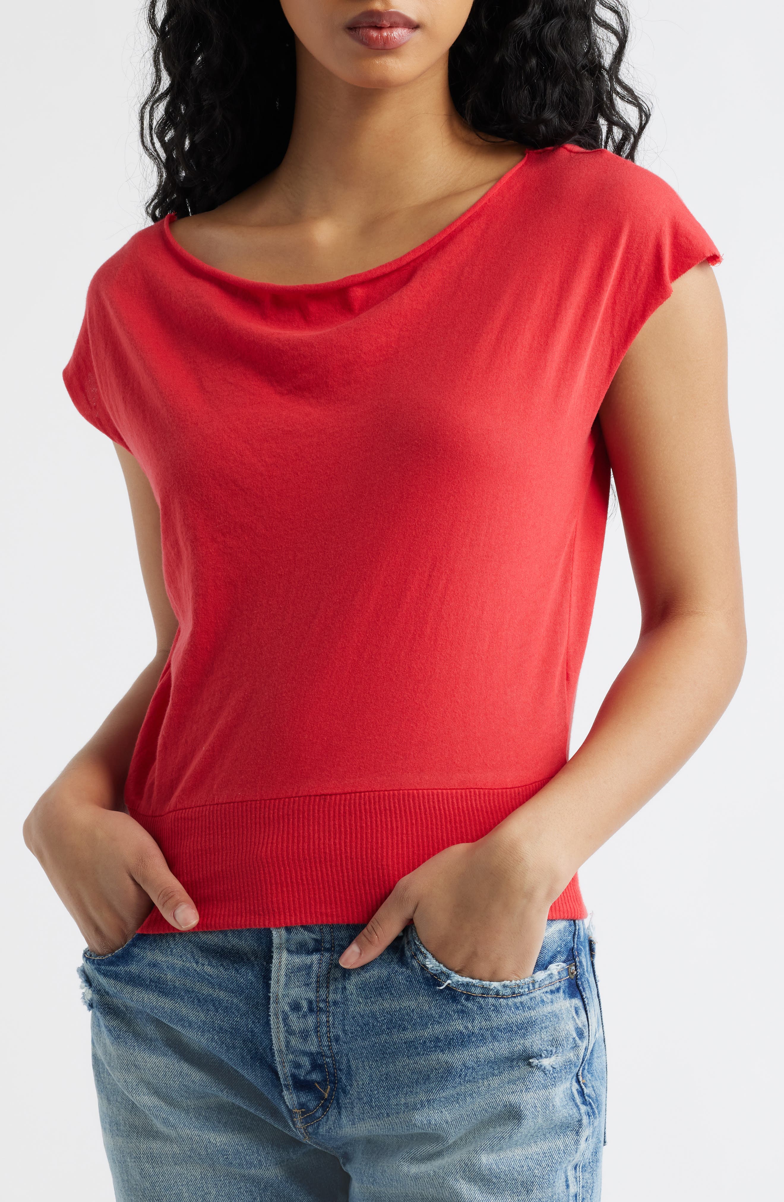 Off the Shoulder Banded Top - image 5