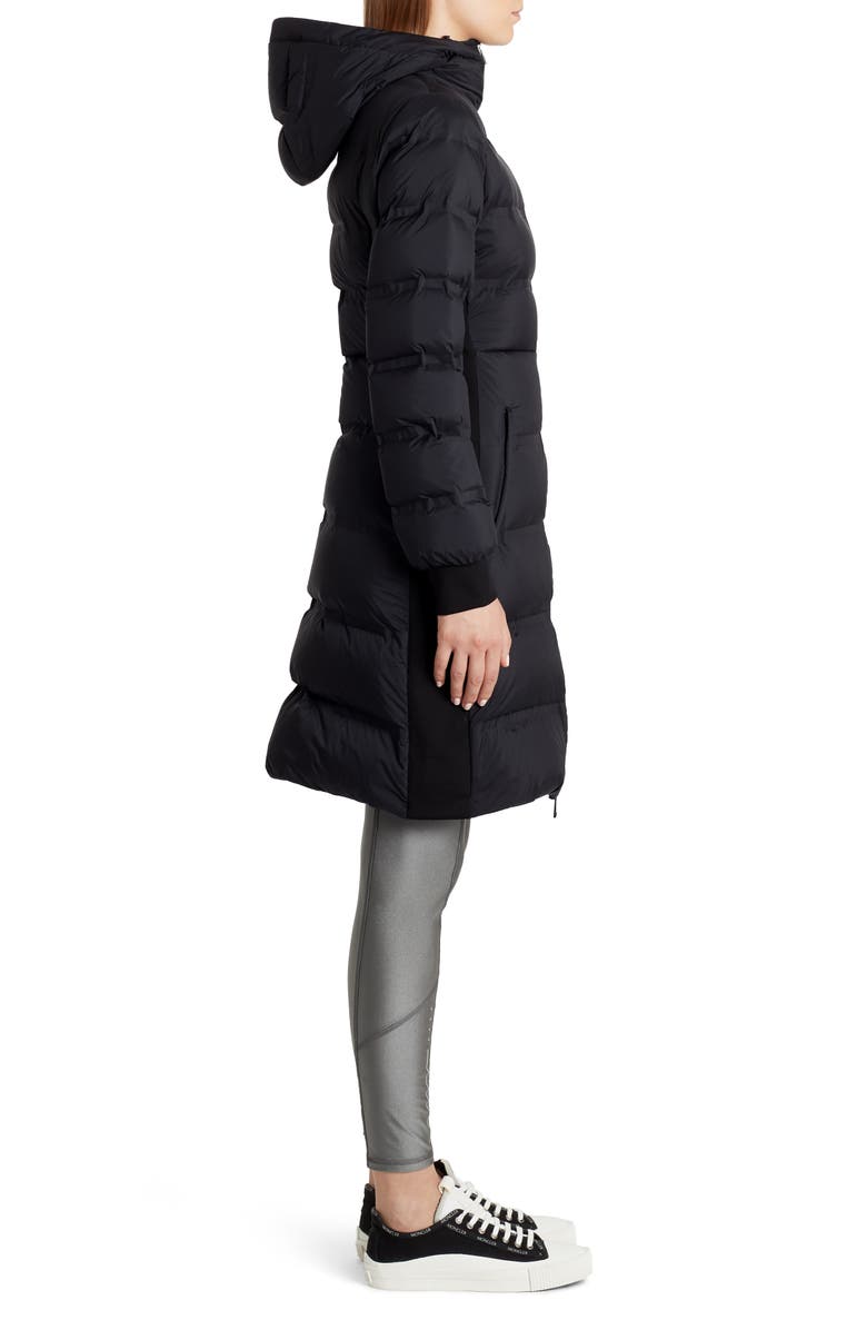Moncler Sceptrum Long Hooded Puffer Coat, Alternate, color, 