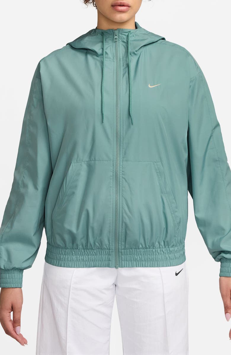 Nike Classic Hooded Zip Jacket, Main, color, Cannon/ Sail