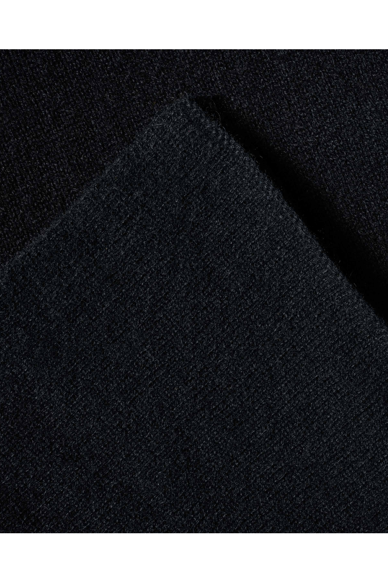 Essential Pure Cashmere Poncho, Alternate, color, Black