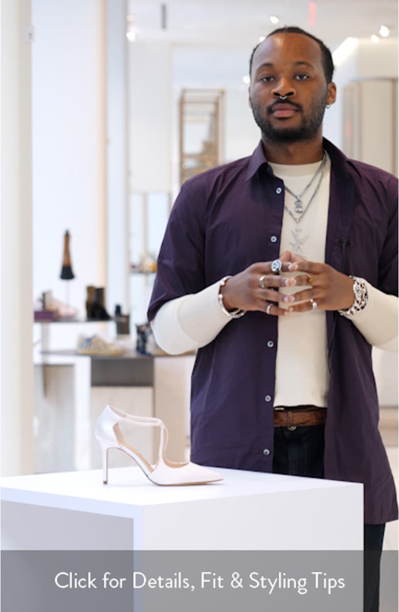 Netta Ankle Strap Pointed Toe Pump, sales video thumbnail