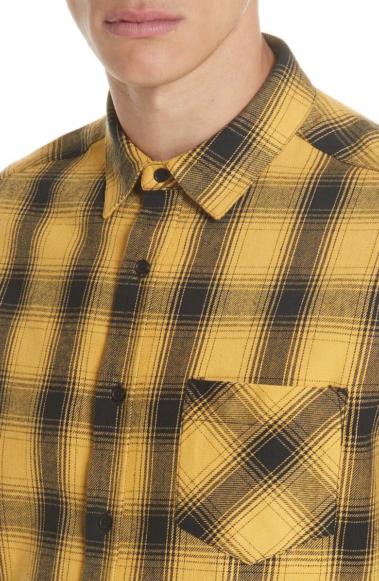 Ovadia & SONS Max Plaid Flannel Shirt, Alternate, color,