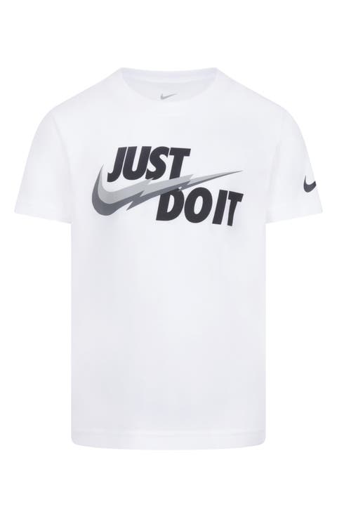 Kids' Split Swoosh Graphic T-Shirt (Little Kid)