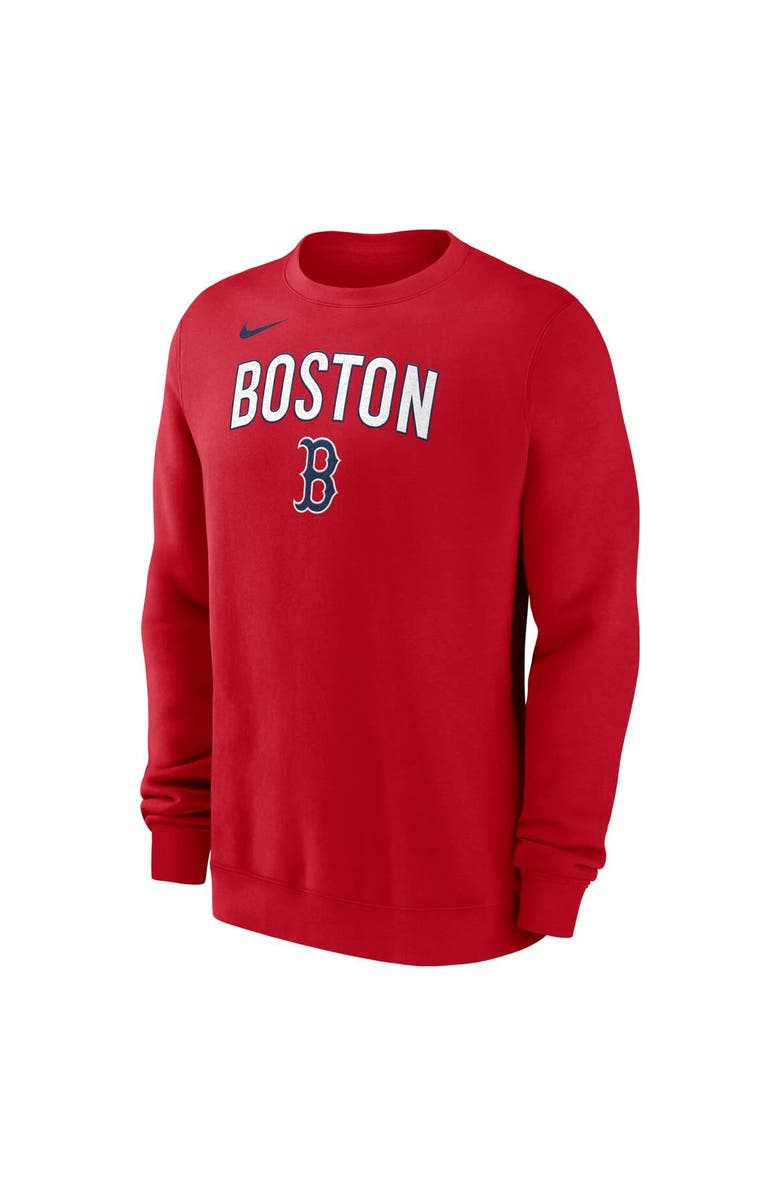 Nike Men's Nike Red Boston Red Sox Pullover Sweatshirt, Alternate, color, Red