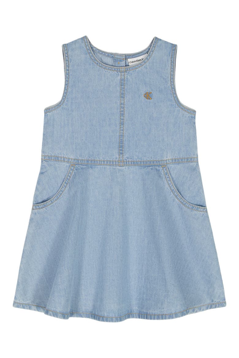 Denim Dress, Main, color, DENIM