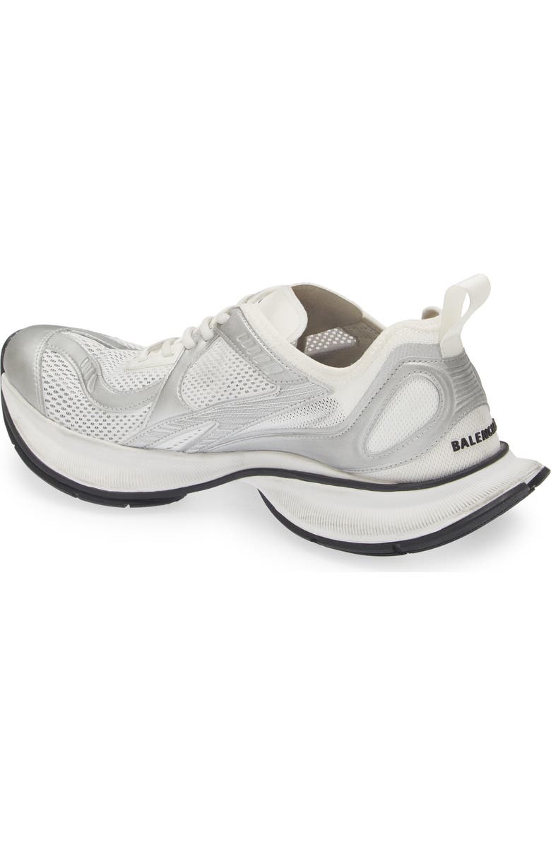 Balenciaga Circuit Sneaker, Alternate, color, White/ Silver