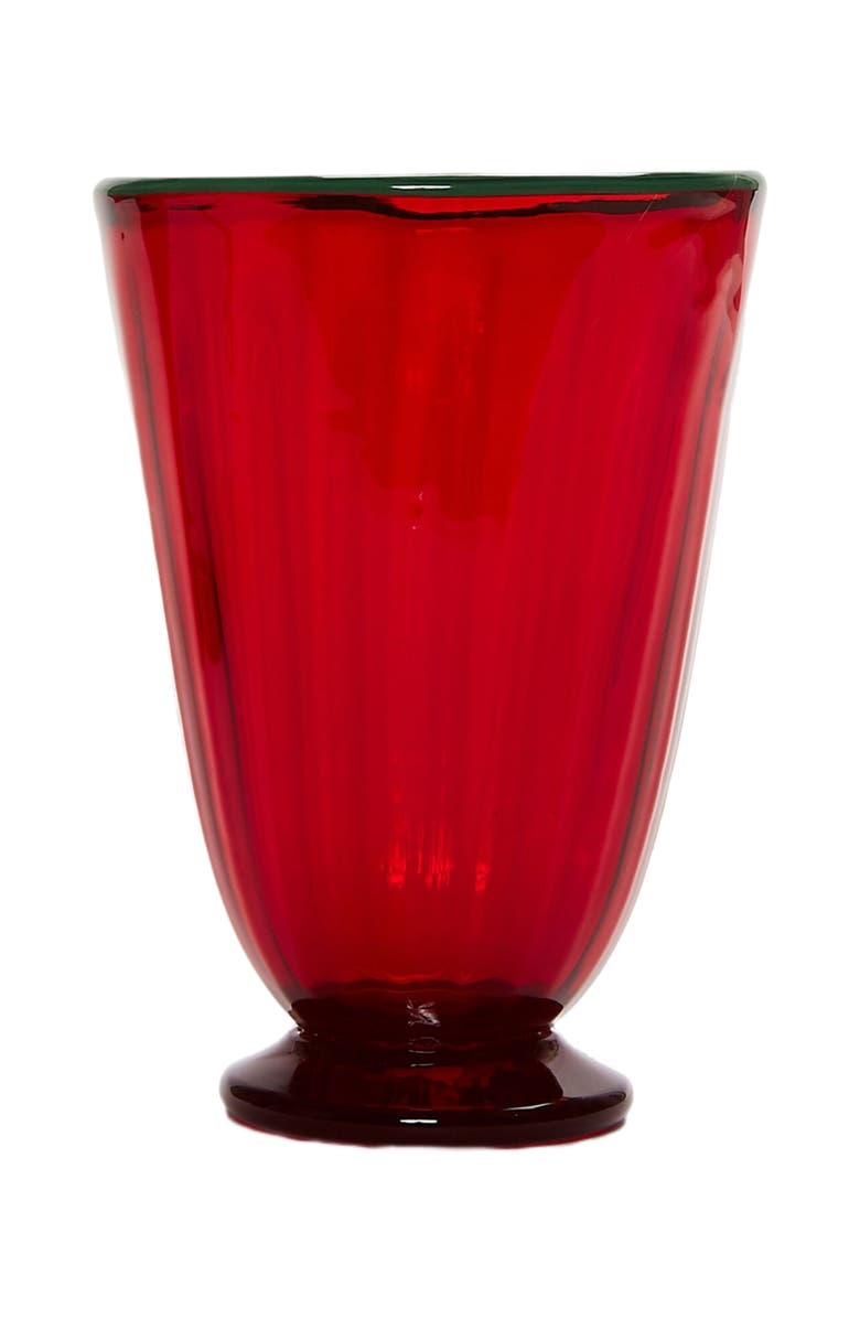 La DoubleJ Rainbow Glasses Set Of 4, Alternate, color, Mix Multicolor