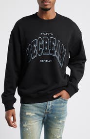トップス ICECREAM/COTTON SWEATSHIRT ICECREAM ICECREAM Coneman Cotton Graphic Sweatshirt | Nordstromrack