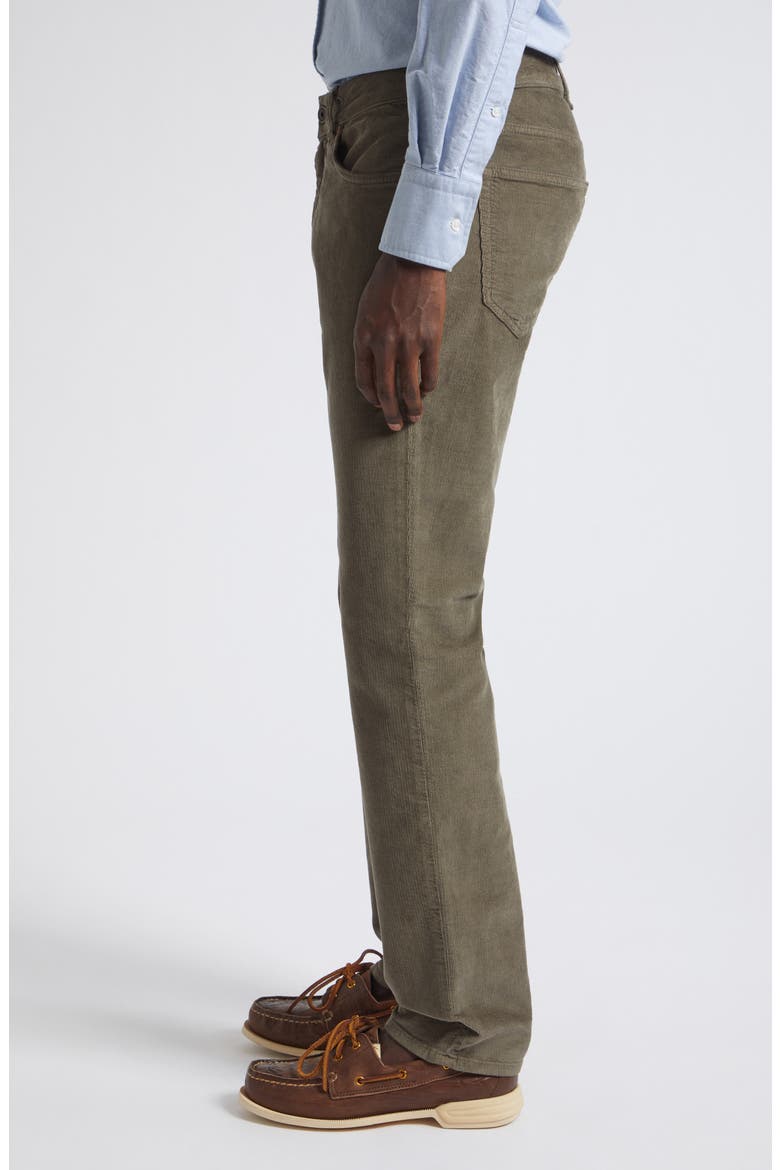 Five-Pocket Stretch Corduroy Pants, Alternate, color, DOVE GREY