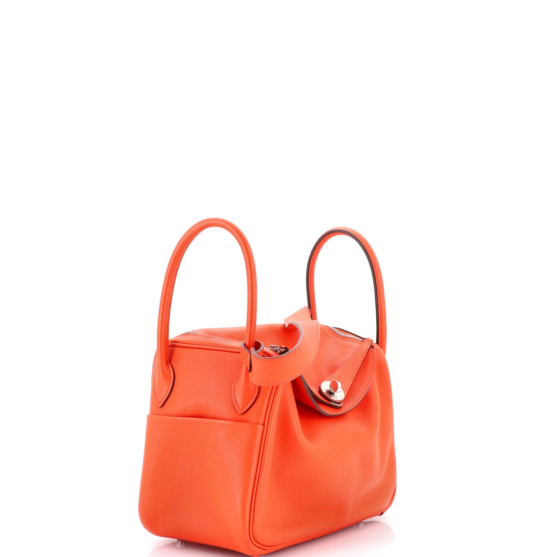 Pre-Owned Hermes Lindy Bag Evercolor 26, Alternate, color, Orange Poppy