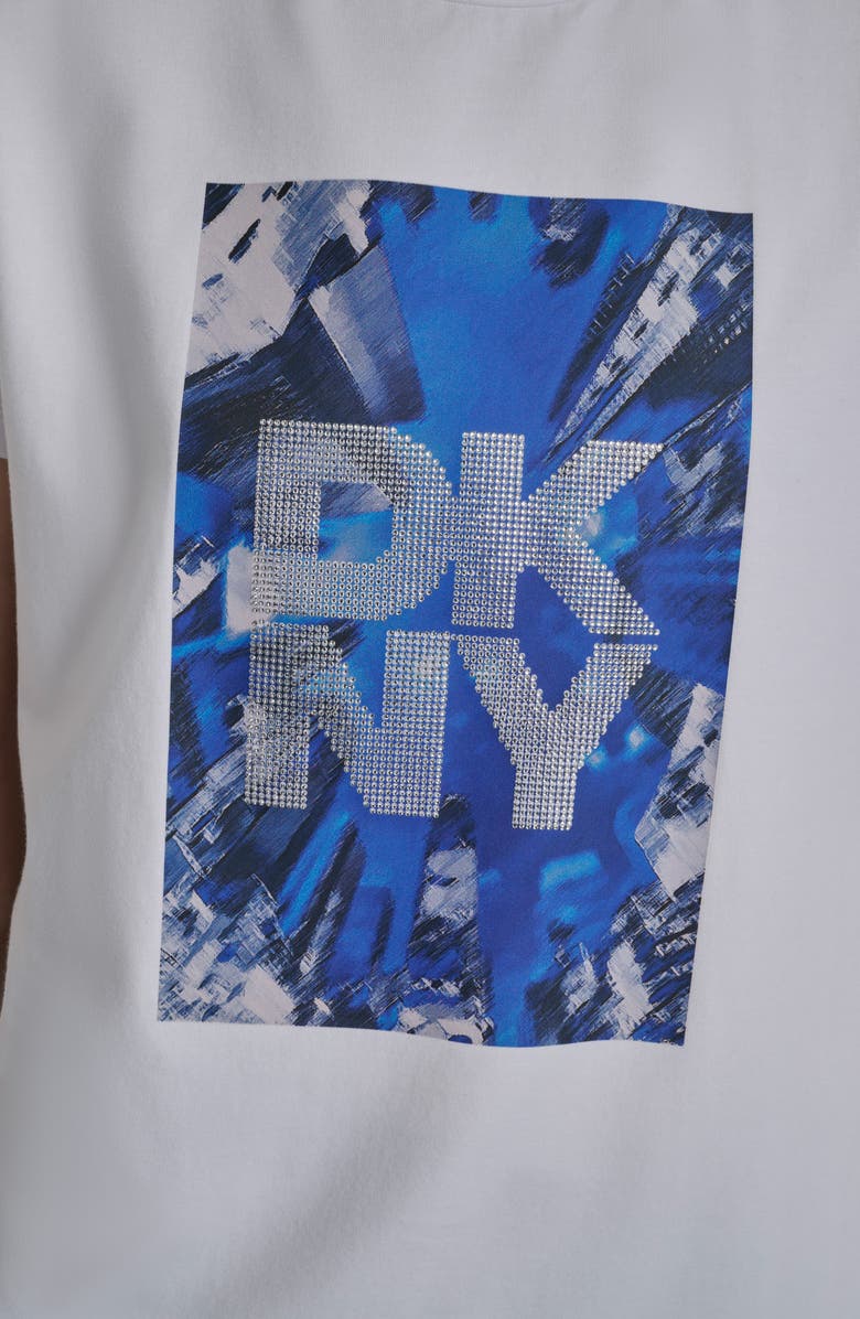 DKNY Skyscraper Graphic T-Shirt, Alternate, color, White