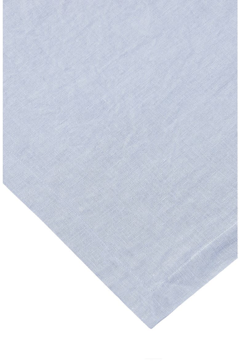 Linen Duvet Set, Alternate, color, BLUE